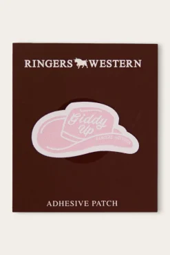 Giddy Up Patch - Pastel Pink
