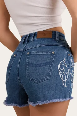 Gracie Womens Denim Short - True Blue
