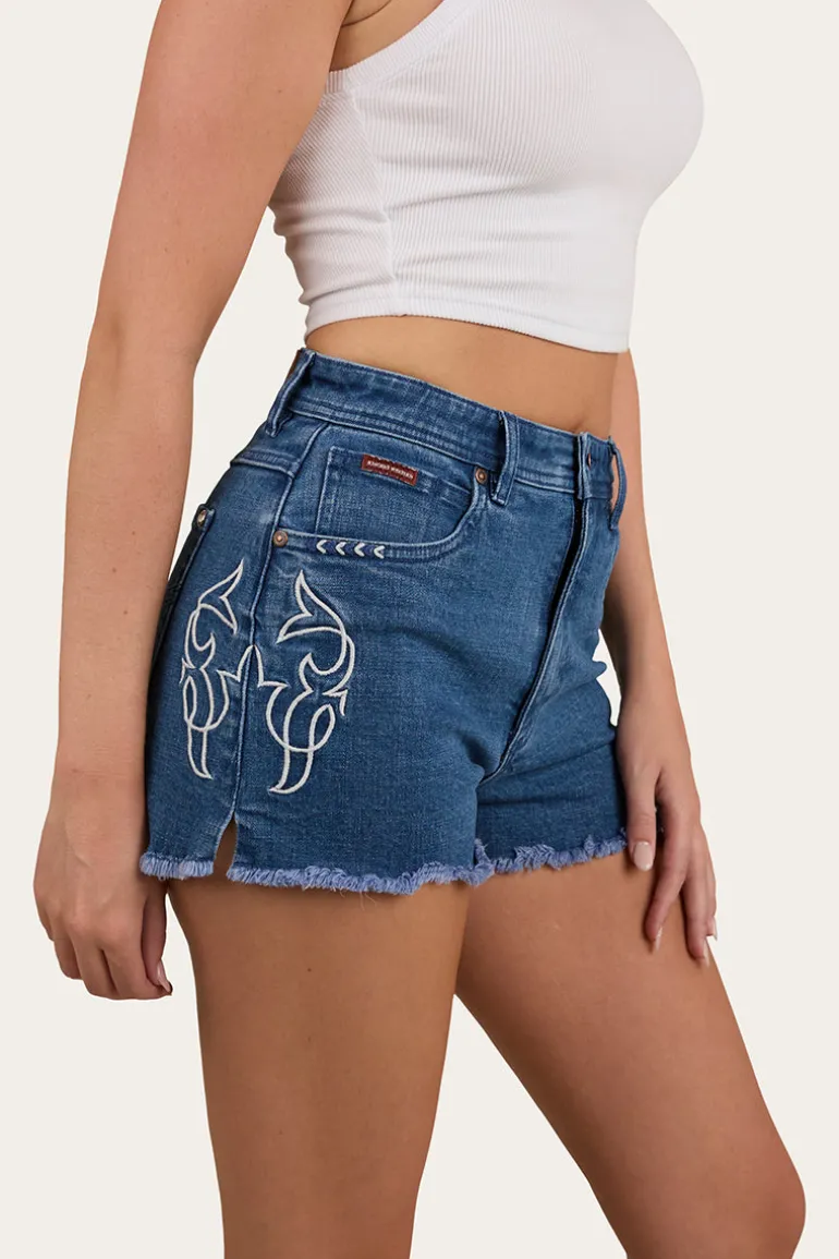 Gracie Womens Denim Short - True Blue