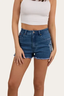 Gracie Womens Denim Short - True Blue