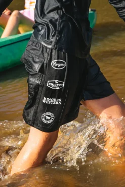 Griffith Boys Swim Short - Black / White