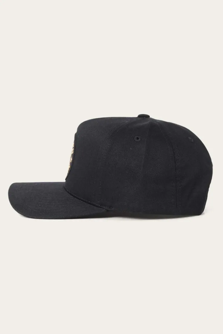 Grover Baseball Cap - Black/Clay