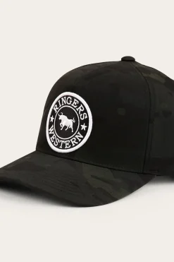 Grover Tech Baseball Cap - Black / Camo