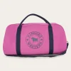 Gundagai Duffle Bag - Orchid with Dark Navy Print