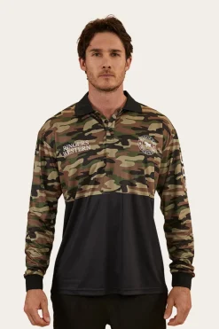 Halls Creek Unisex Fishing Jersey - Camo