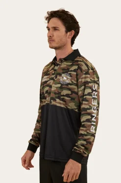 Halls Creek Unisex Fishing Jersey - Camo