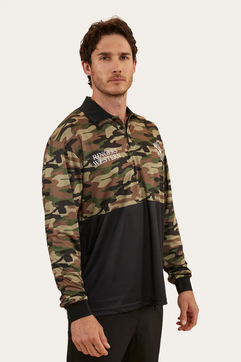 Halls Creek Unisex Fishing Jersey - Camo