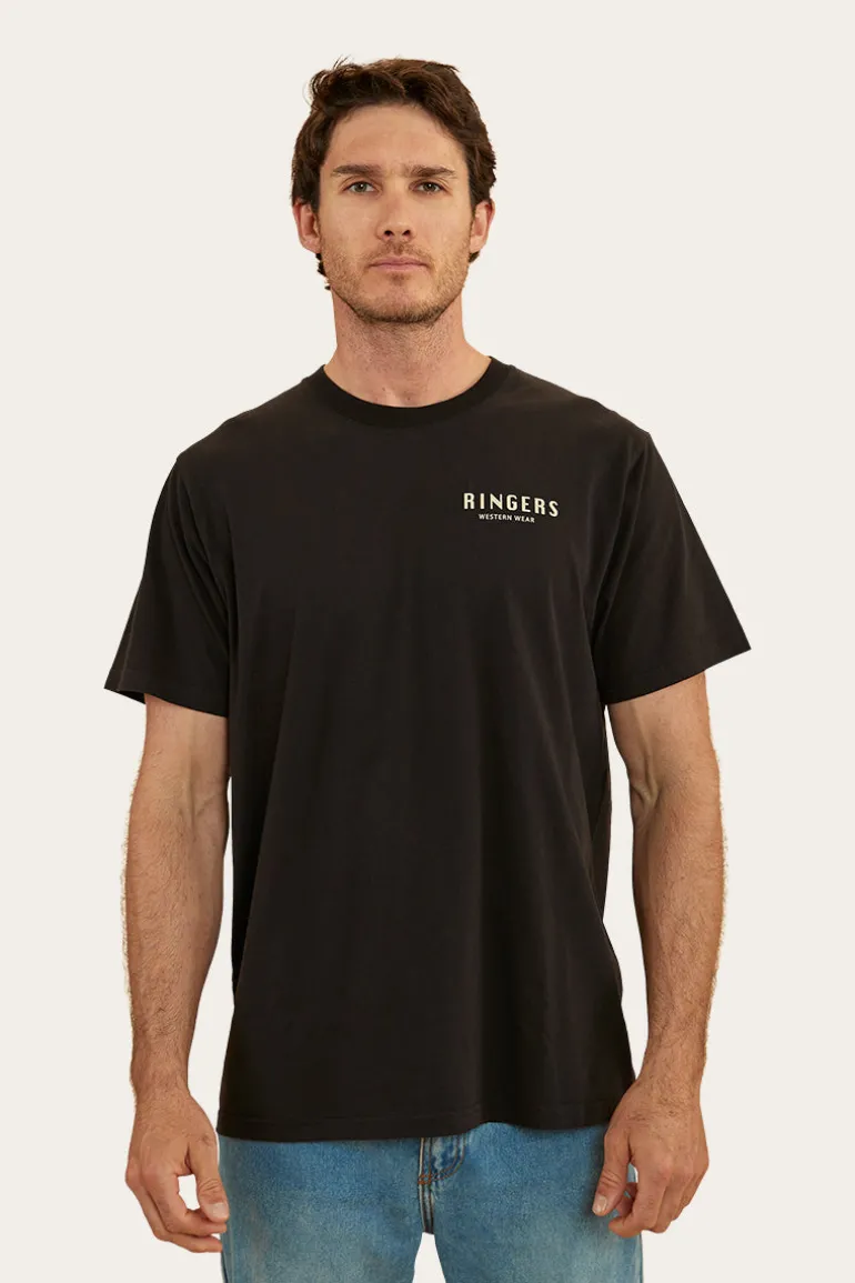 Haulin Mens Loose Fit T-Shirt - Black