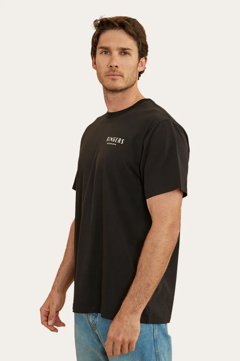 Haulin Mens Loose Fit T-Shirt - Black
