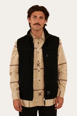 High Country Mens Vest - Black