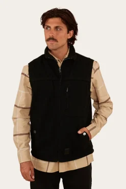 High Country Mens Vest - Black