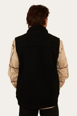 High Country Mens Vest - Black