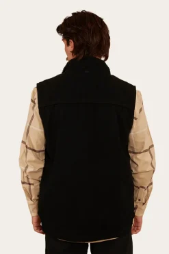 High Country Mens Vest - Black