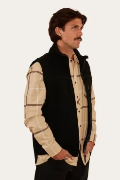 High Country Mens Vest - Black