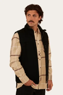 High Country Mens Vest - Black