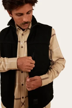 High Country Mens Vest - Black