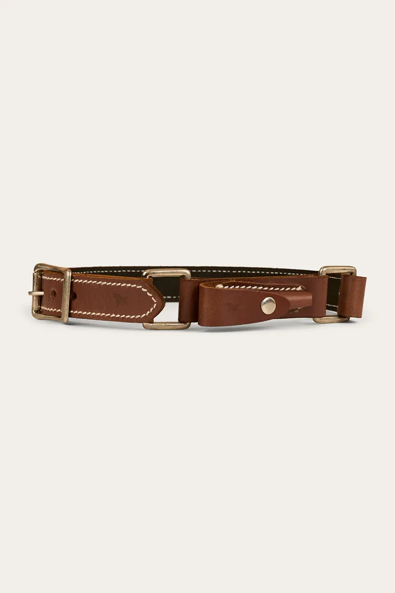 Hobble Belt - Brown / Silver
