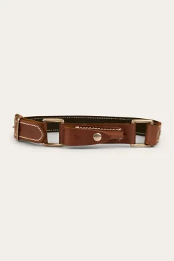 Hobble Belt - Brown / Silver
