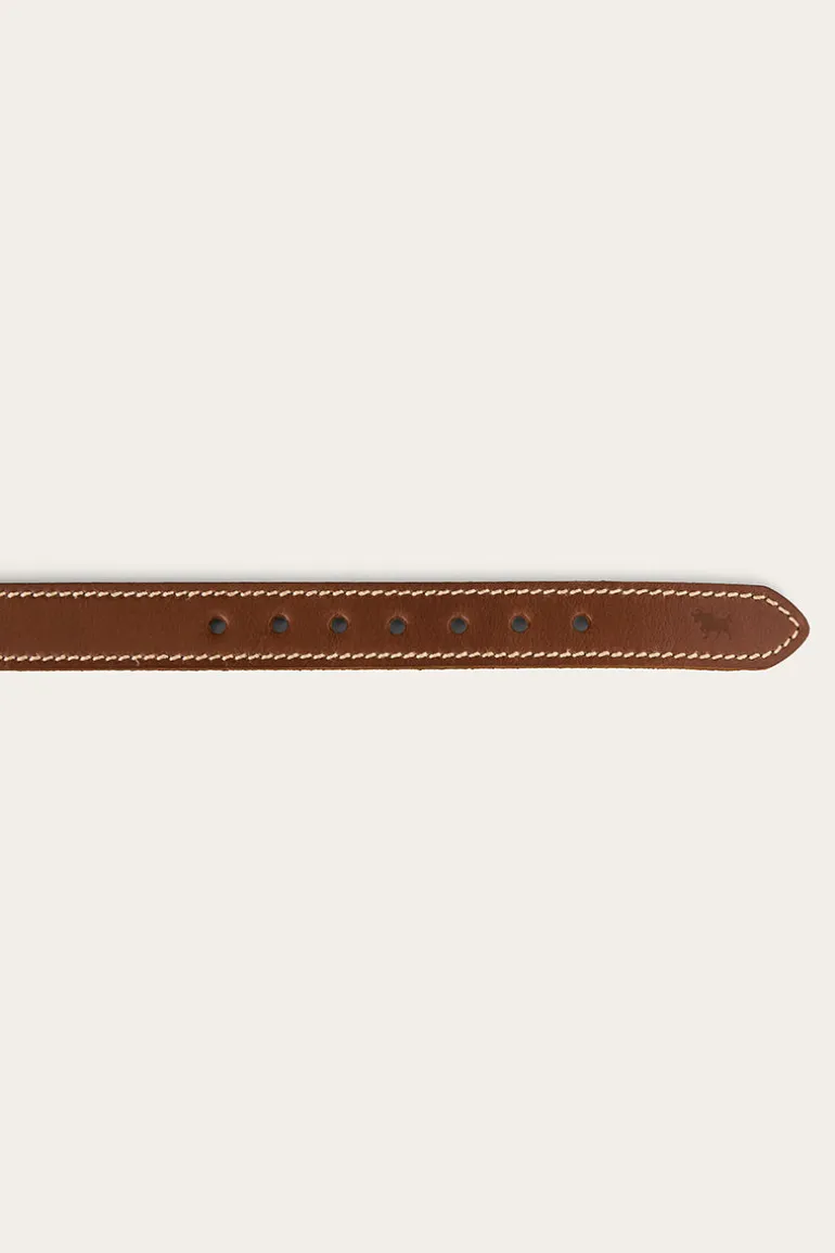 Hobble Belt - Brown / Silver