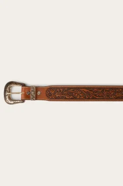 Holster Belt - Brown / Silver
