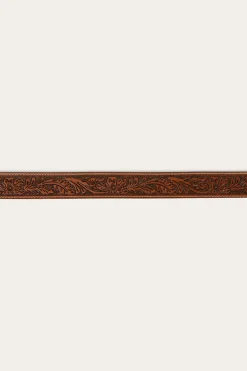 Holster Belt - Brown / Silver