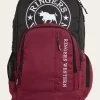 Holtze Backpack - Burgundy/Black