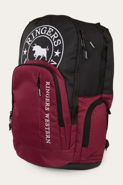 Holtze Backpack - Burgundy/Black