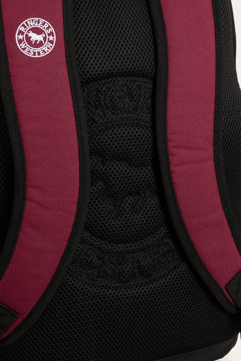 Holtze Backpack - Burgundy/Black