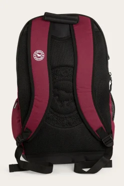 Holtze Backpack - Burgundy/Black