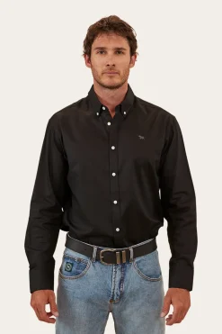 Homestead Mens Dress Shirt - Black