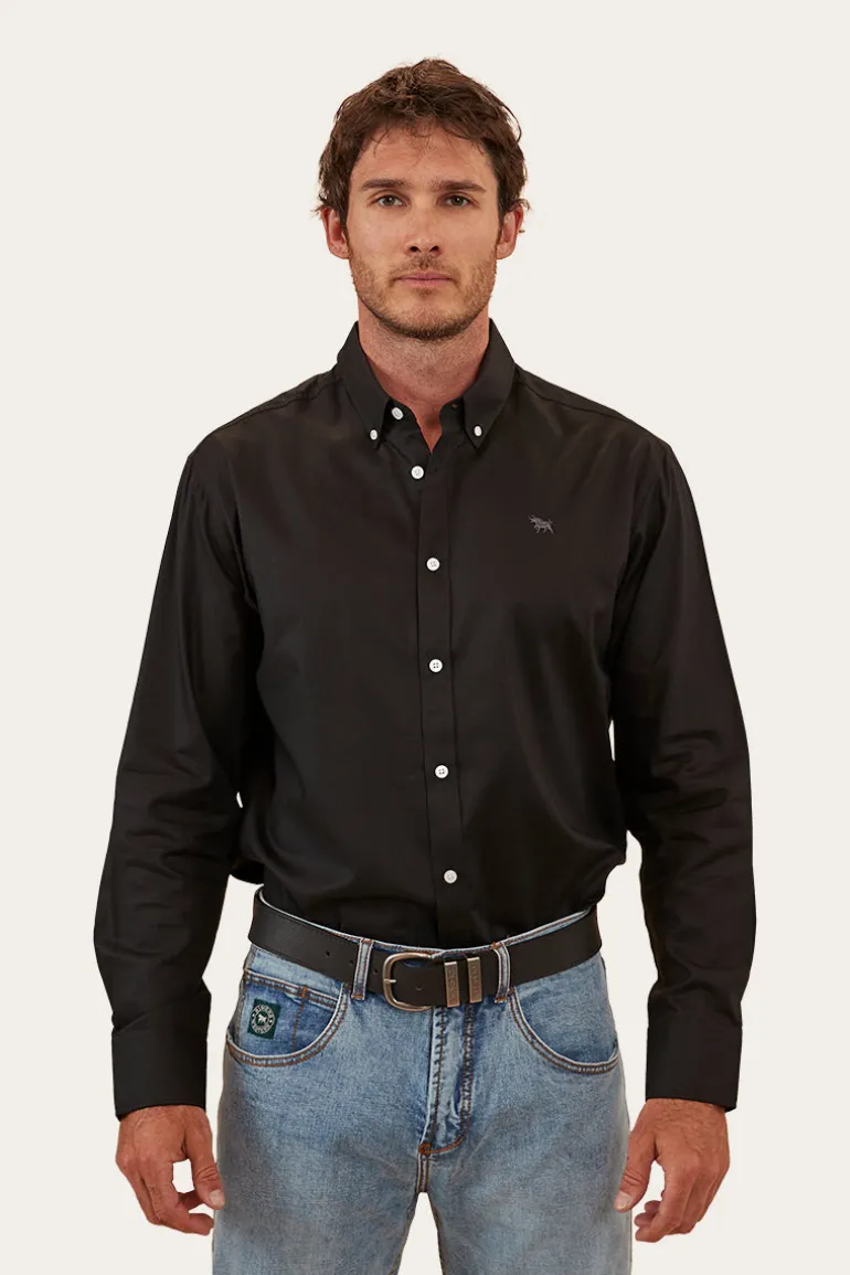 Homestead Mens Dress Shirt - Black