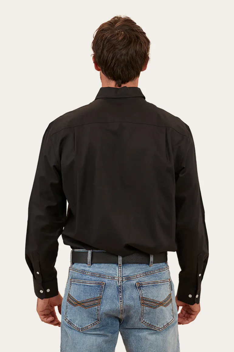 Homestead Mens Dress Shirt - Black