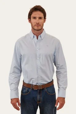 Homestead Mens Dress Shirt - Blue Chambray