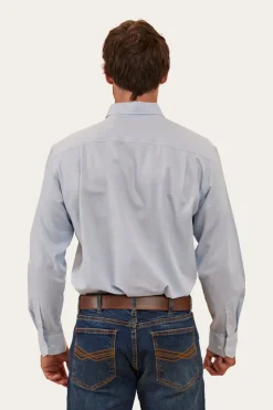 Homestead Mens Dress Shirt - Blue Chambray