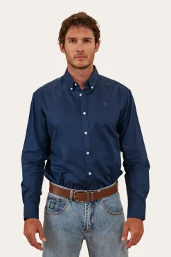 Homestead Mens Dress Shirt - Navy