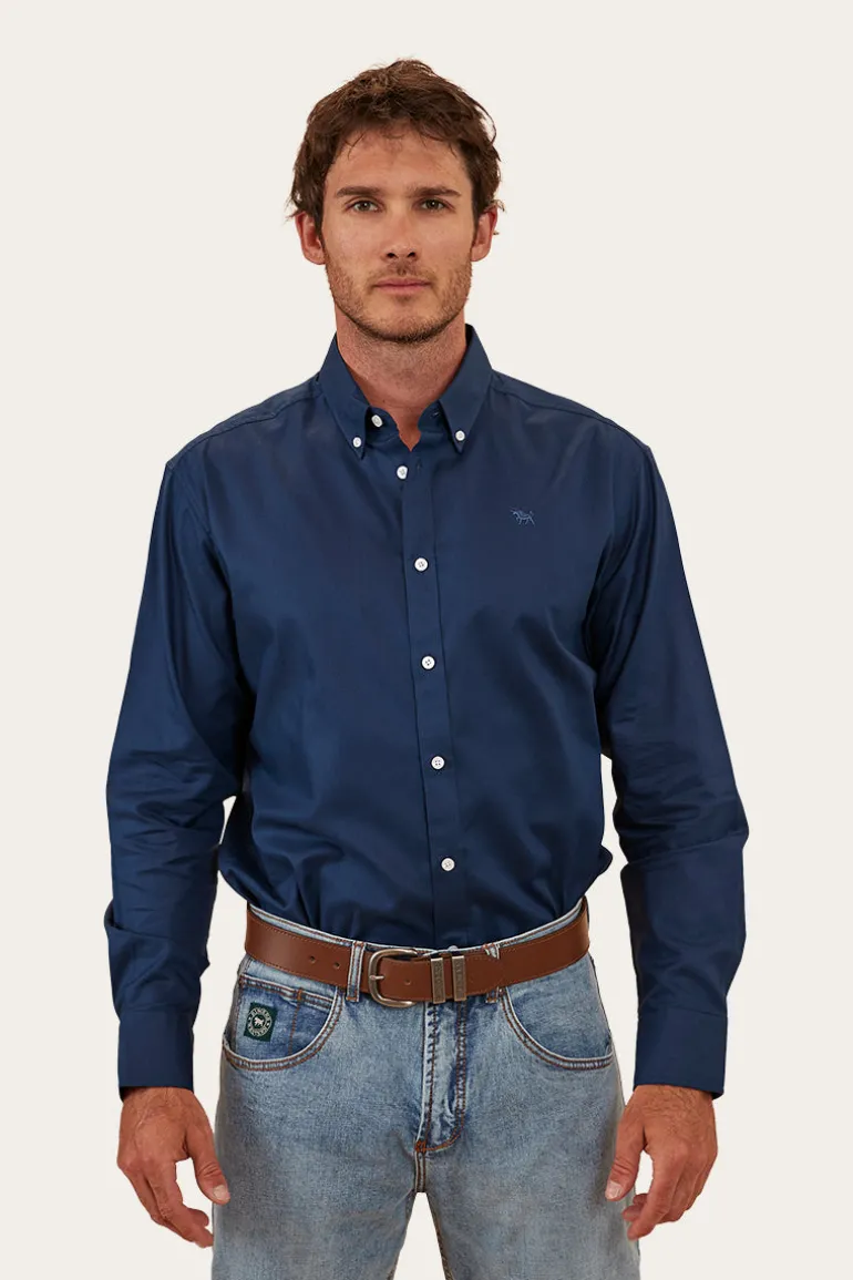 Homestead Mens Dress Shirt - Navy