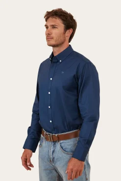 Homestead Mens Dress Shirt - Navy