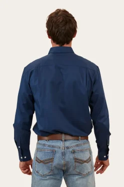 Homestead Mens Dress Shirt - Navy
