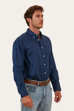 Homestead Mens Dress Shirt - Navy