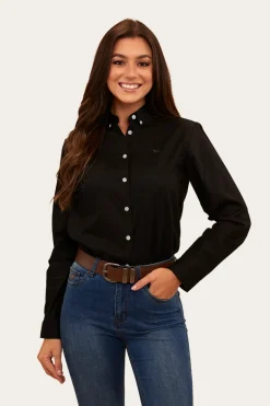 Homestead Womens Dress Shirt - Black