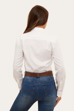 Homestead Womens Dress Shirt - White
