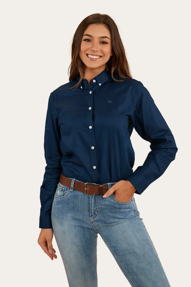 Homestead Womens Dress Shirt - Navy