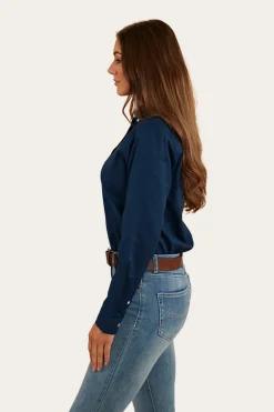 Homestead Womens Dress Shirt - Navy