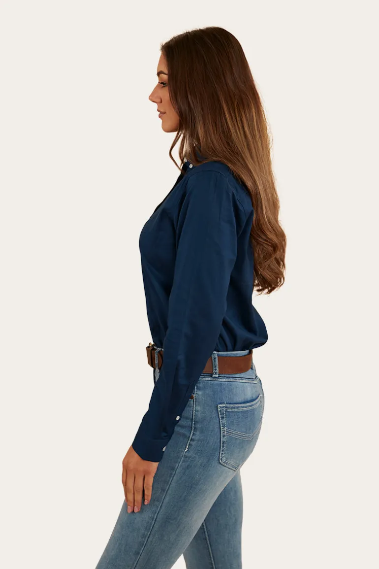 Homestead Womens Dress Shirt - Navy