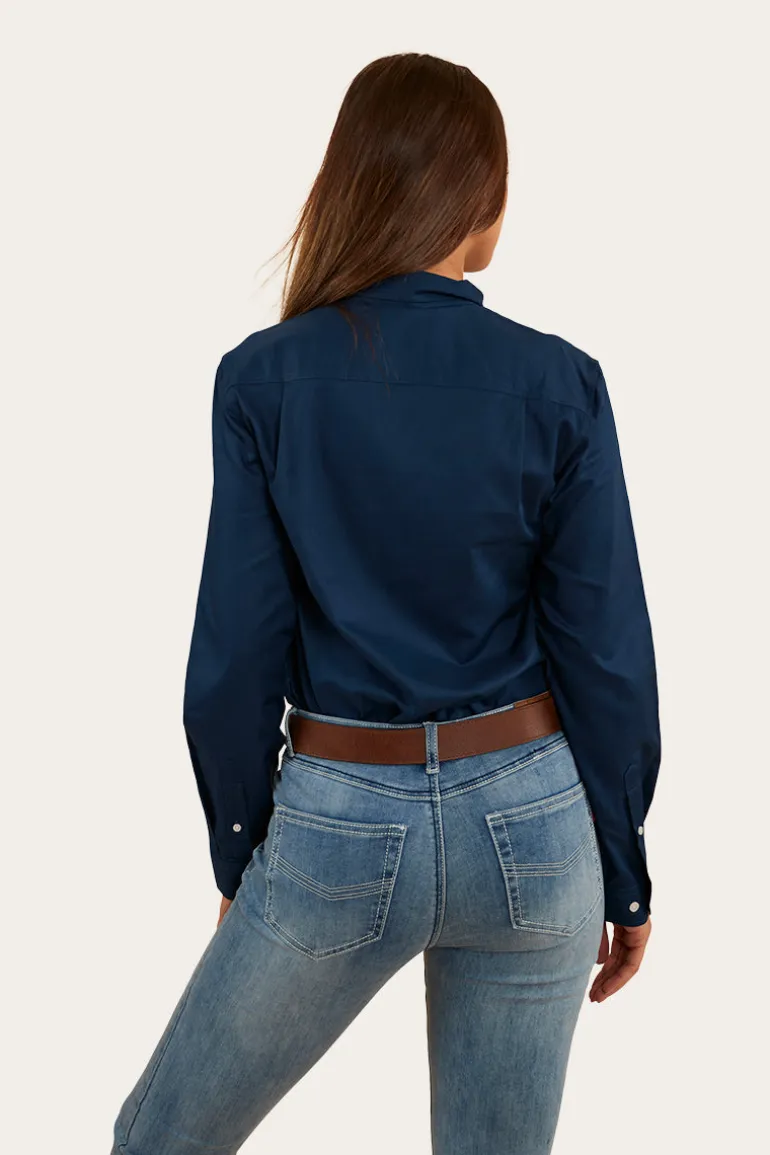 Homestead Womens Dress Shirt - Navy