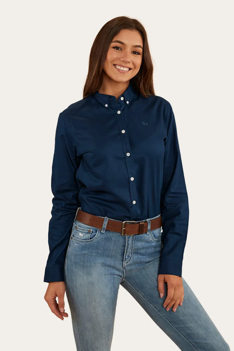 Homestead Womens Dress Shirt - Navy