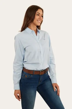 Homestead Womens Dress Shirt - Blue Chambray