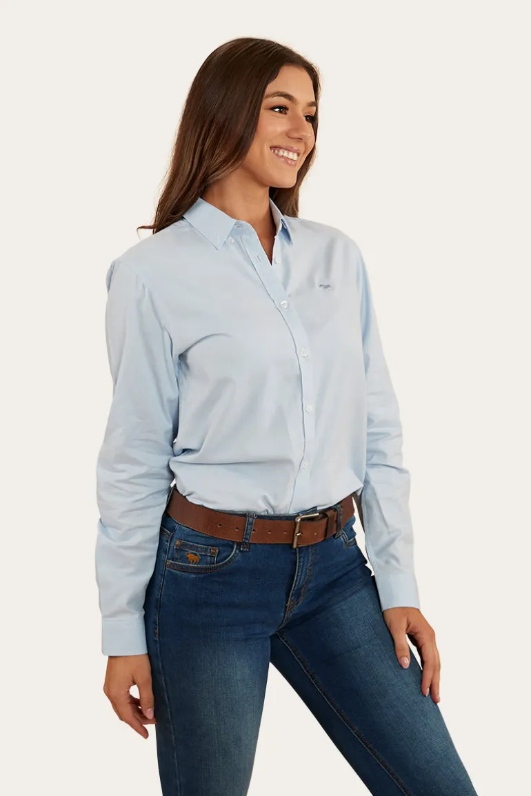 Homestead Womens Dress Shirt - Blue Chambray