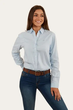 Homestead Womens Dress Shirt - Blue Chambray