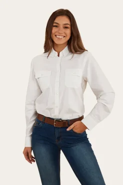 Hope Womens Dress Shirt - White